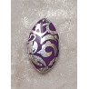 Kunststoffperlen flach violette