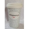 Porzellan Becher to go Lieblingsmensch