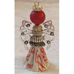 Nespresso Engel rot/weiss