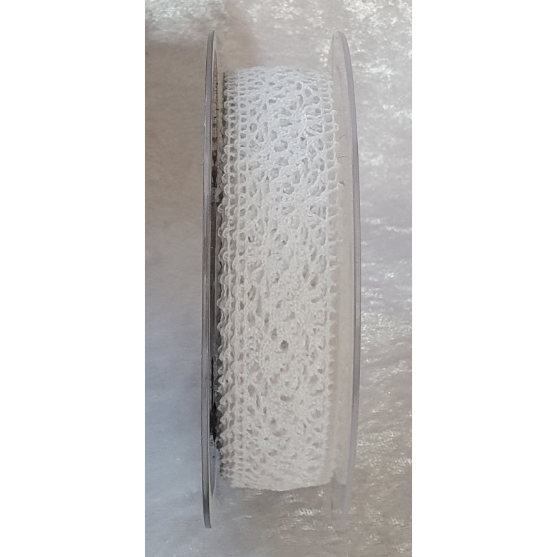 Spitzenband weiss