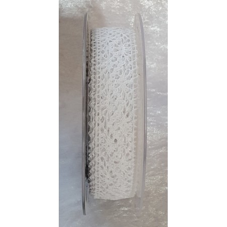 Spitzenband weiss