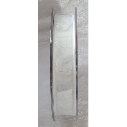 Dekoband Schmetterlinge weiss