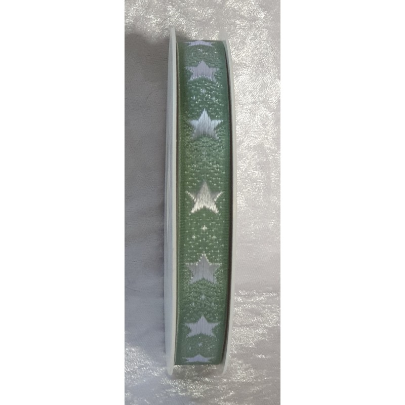 Dekoband Sterne mint