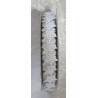 Dekoband Sterne silber/weiss