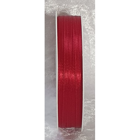 Dekoband Satin rot