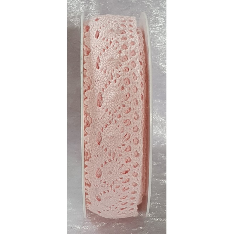 Spitzenband rosa