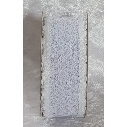 Spitzenband weiss