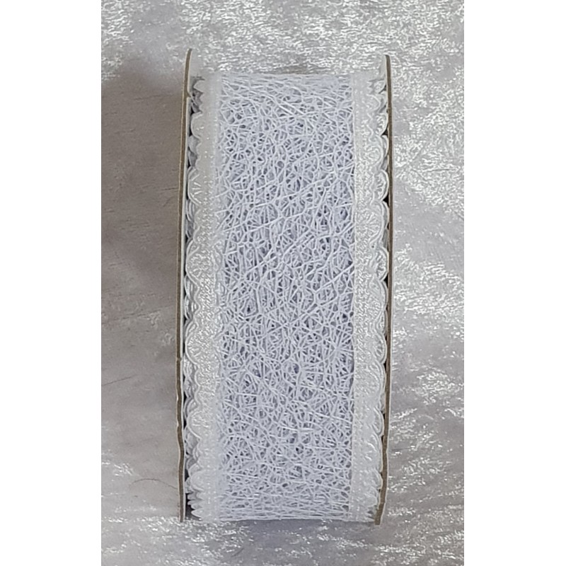 Spitzenband weiss