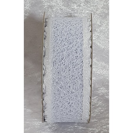 Spitzenband weiss