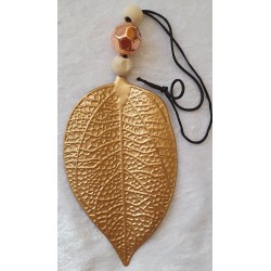 Metall Blatt gold