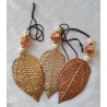 Metall Blatt gold