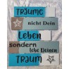 Schild Träume nicht....