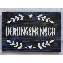 Schild Lieblingsmensch