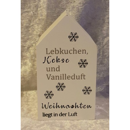 Holz Häuschen mit Led