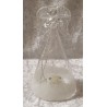 Glas Engel mit Led