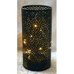 Metall Teelicht mit Led