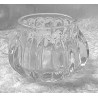 Teelicht Glas weiss
