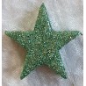 Glitter Stern Seegrün