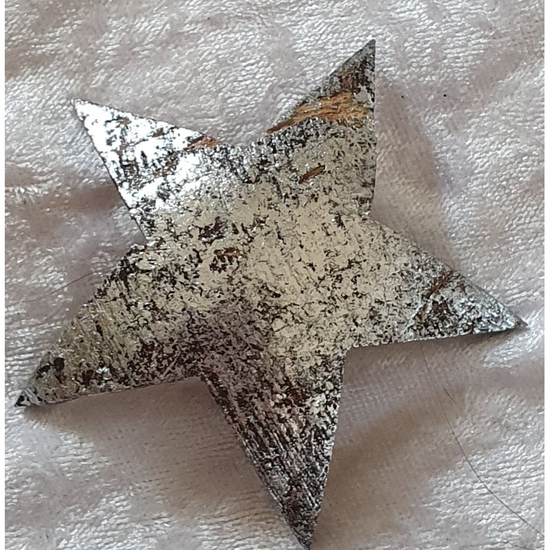 Kokos Stern silber