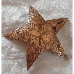 Kokos Stern kupfer