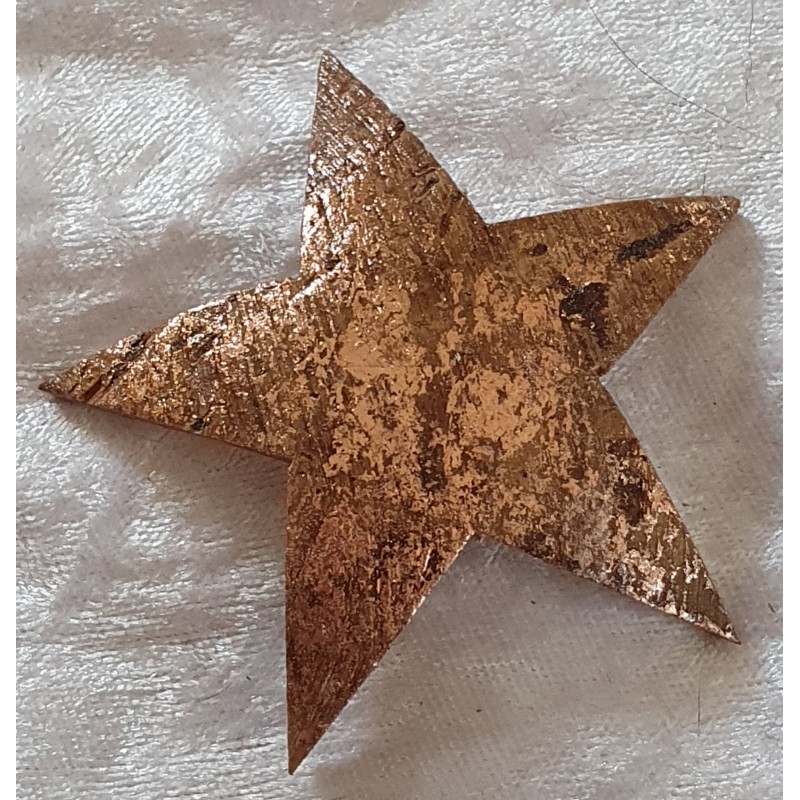 Kokos Stern kupfer