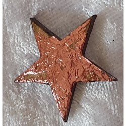 Kokos Stern kupfer