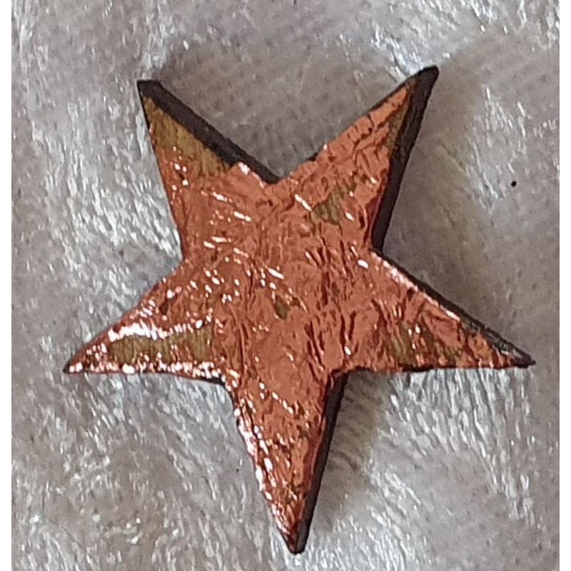 Kokos Stern kupfer