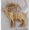 Holz Hirsch