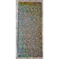 Sticker Schneeflocken hologramm