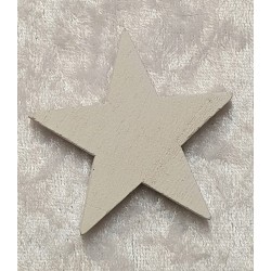Holz Stern weiss
