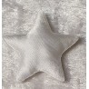 Stoff Stern weiss