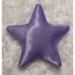 Stoff Stern lila