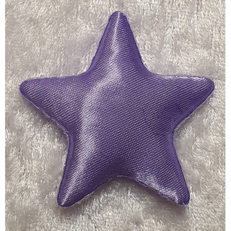 Stoff Stern lila