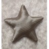 Stoff Stern grau