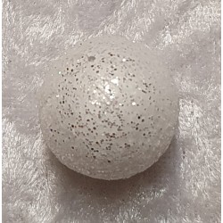 Styropor Schneekugel