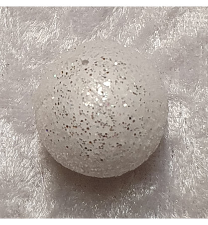 Styropor Schneekugel