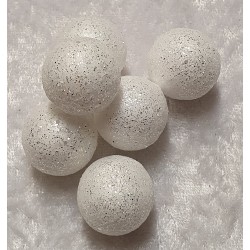 Styropor Schneekugel