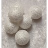 Styropor Schneekugel
