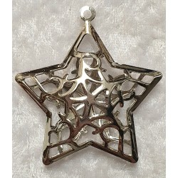 Metall Stern silber