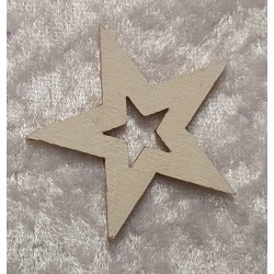 Holzstern creme