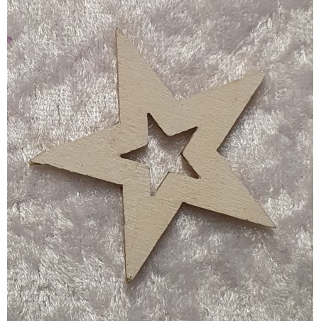 Holzstern creme