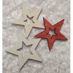 Holzstern creme