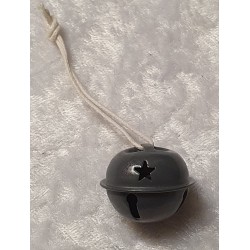 Metall Glocke grau