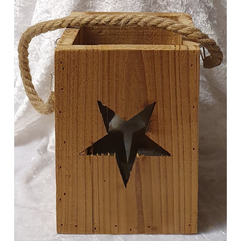 Holz Laterne Stern