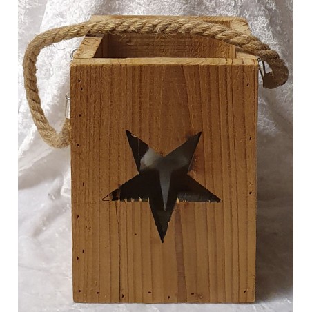 Holz Laterne Stern