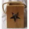 Holz Laterne Stern