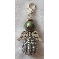 Perlen-Engel khaki