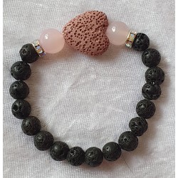 Armband Herz rosa
