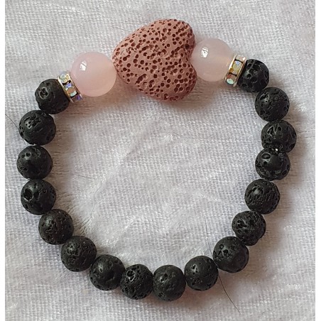 Armband Herz rosa