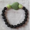 Armband Herz grün